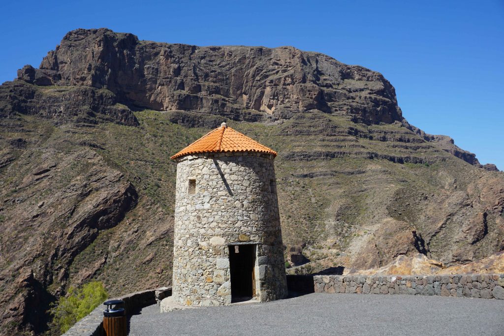 Turm an Aussichtspunkt auf Gran Canaria